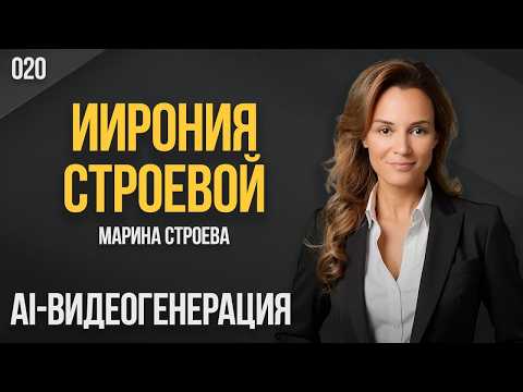 ИИрония Строевой 020. AI-видеогенерация. Марина Строева