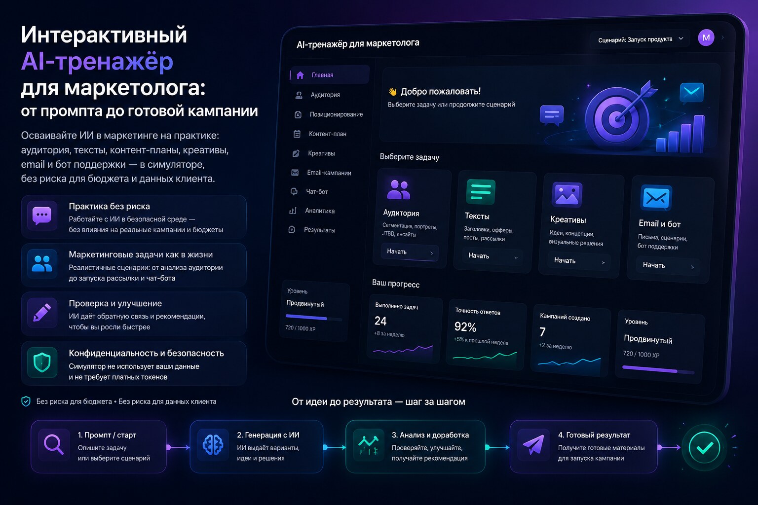 ИИ-тренажёр для маркетолога